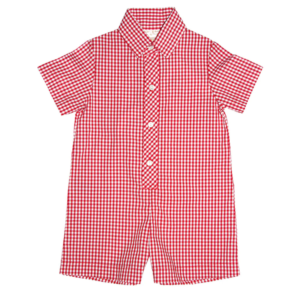 Red Gingham Shortall