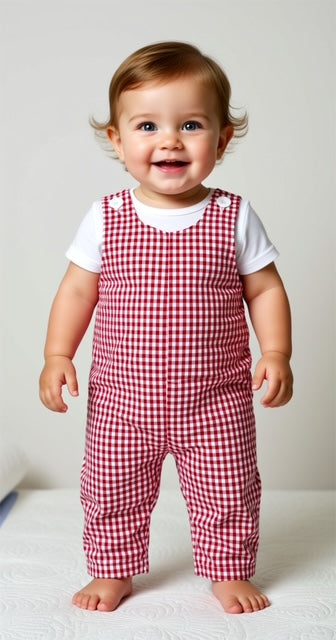 Red Gingham Longall