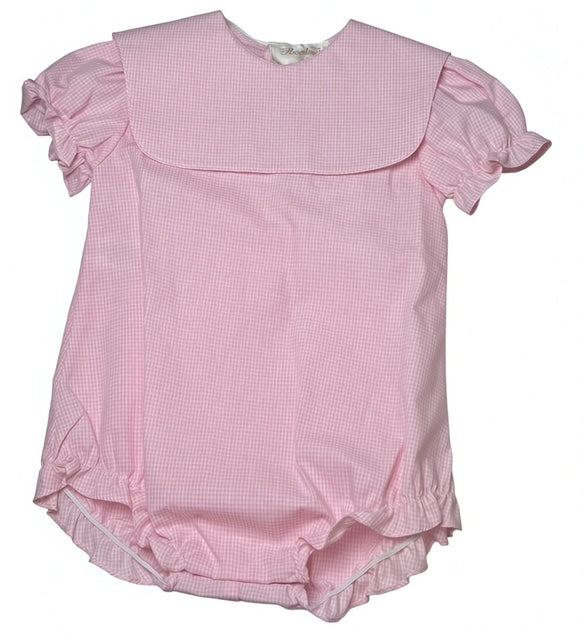 Pink Gingham Girl Bubble