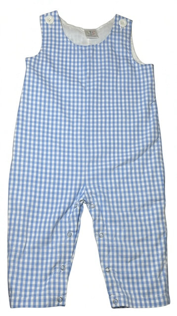 Blue Gingham Longall