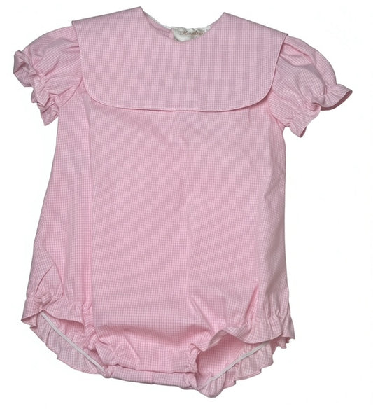 Pink Gingham Girl Bubble